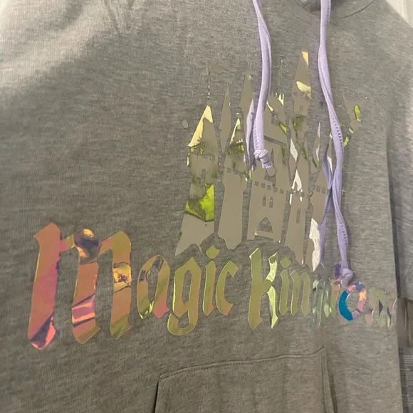 Magic Kingdom Iridescent Cinderella Castle Hoodie - Picture 1 of 8